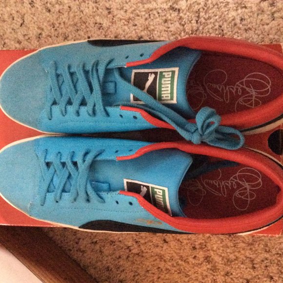 BEYOND RARE  Richard Petty Racing  PUMA's  Sz 10.5 - Picture 3 of 6
